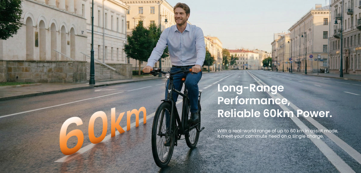 YOCLES commuter e-bike city range