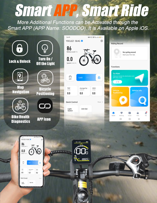 26in Electric Bikes, 4G Ebike