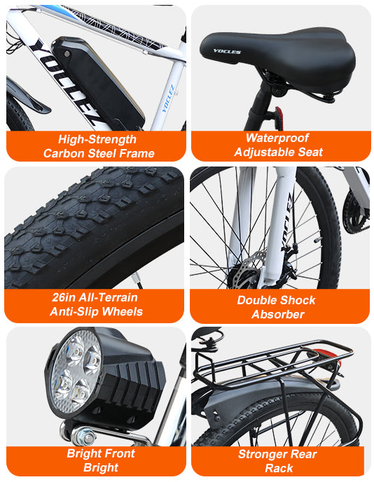 26in Electric Bikes, 4G Ebike